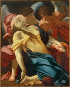 Fainting Mary Magdalene by Simon Vouet